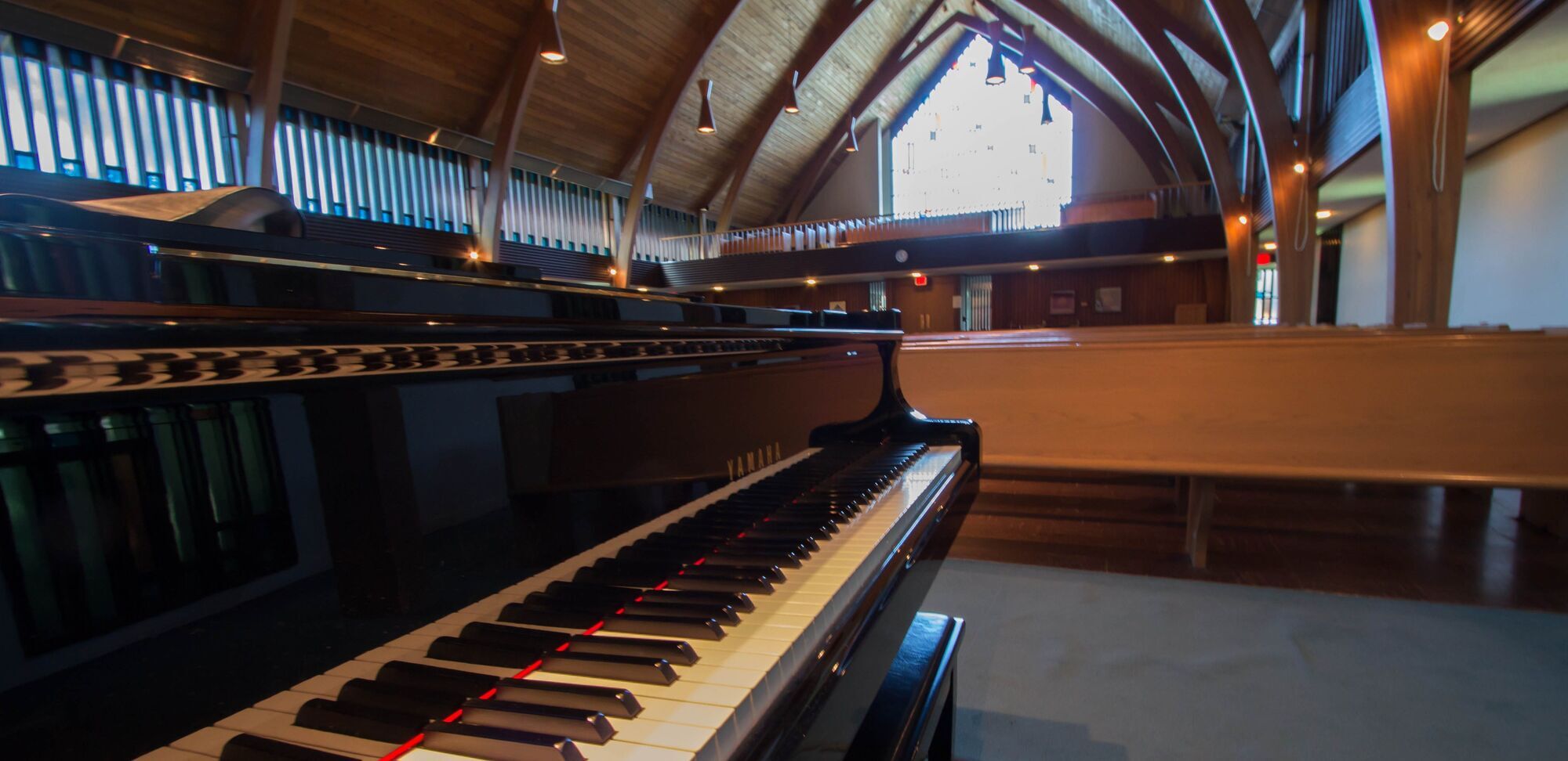 Grande Piano Inside Sanctuary